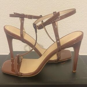 ANNA MICHELLE Open Toe Heels